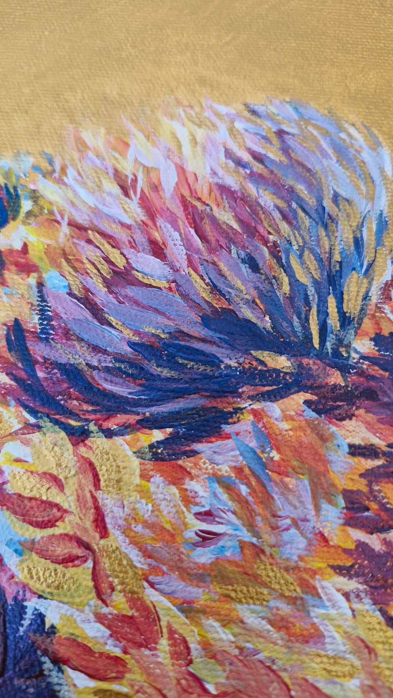 Detail de Éclosion cétacée